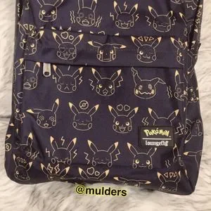 NWT Loungefly Pokémon Pikachu & Mimikyu Face Print Black Backpack Loungefly | Bags | Nwt Loungefly Pokmon Pikachu Mimikyu Face  main image 3